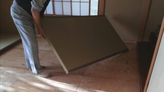 【畳の表替え・張り替え】朝引き取って夕方納品の即日仕上げ、手順や流れってどんな感じ？【動画でも解説】