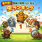 番外編！畳屋が現場でよく見る虫ランキング